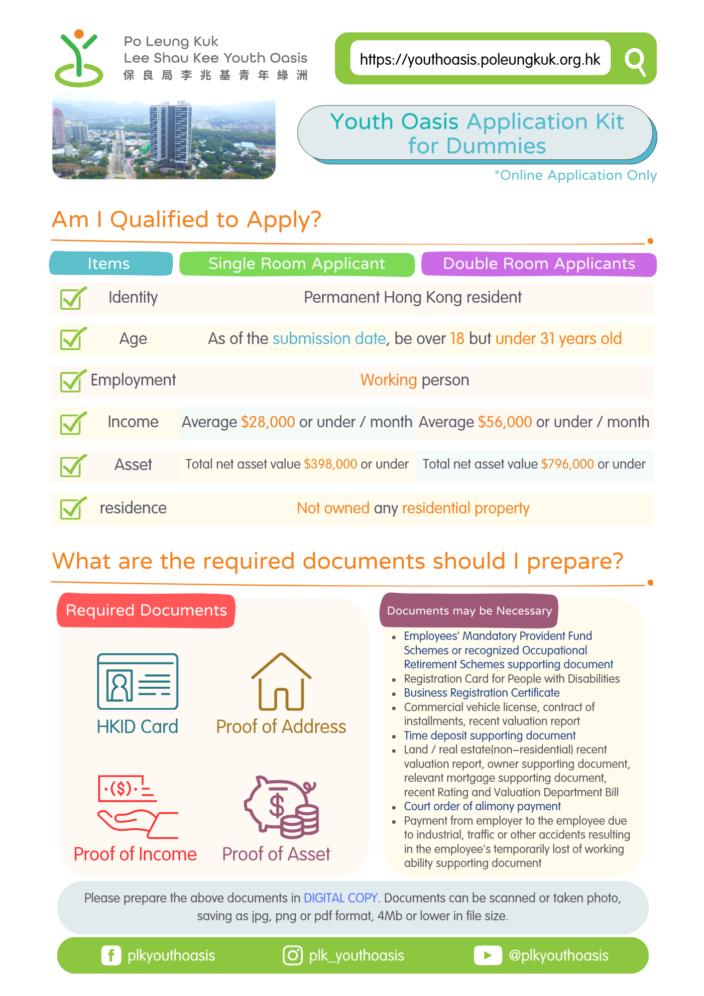 Youth Oasis Application Kit for Dummies
