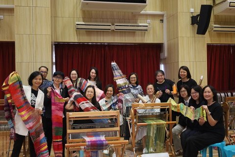 保良局屬下小學及幼稚園舉辦多場「編織幸福感工作坊」，吸引超過600名師生與家長參與。