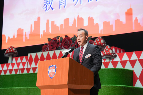 周一鳴處長表示希望透過是次研討會，提升校長及老師在禁毒、保護兒童、防騙及安全社區建設方面的相關認知。